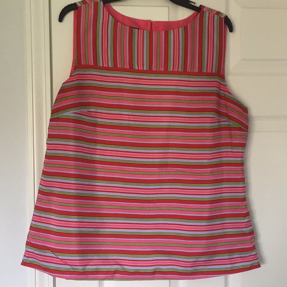 Talbots Tops - Talbots multi colored sleeveless blouse